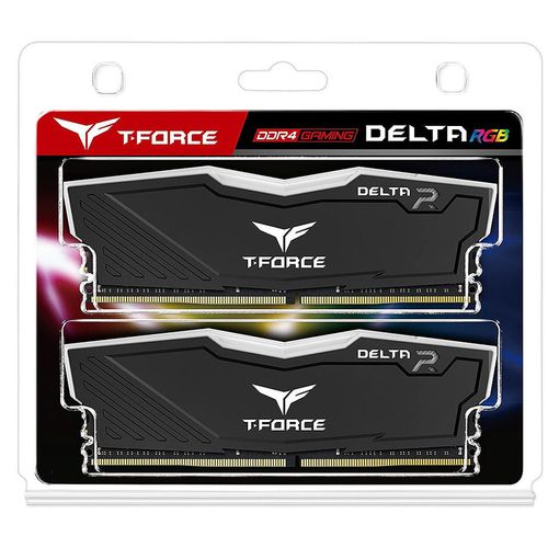 cumpără Memorie operativa 32GB DDR4 Dual-Channel Kit Team Group T-Force Delta RGB TF3D432G3200HC16FDC01 32GB (2x16GB) DDR4 PC4-25600 3200MHz CL16, Retail (memorie/память) în Chișinău 