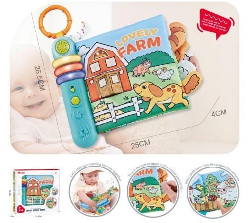 купить Мягкая игрушка Chipolino DIG02406069 Farm, игрушка-книжка (музыка-свет) в Кишинёве 