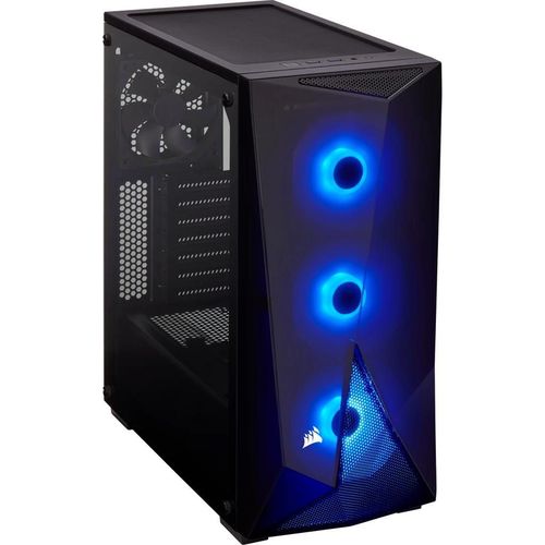 cumpără Carcasă PC Corsair Carbide Series SPEC-DELTA RGB Tempered Glass Mid-Tower ATX Gaming Black în Chișinău 