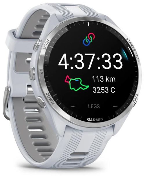 cumpără Ceas inteligent Garmin Forerunner 965 Whitestone/Powder Gray (010-02809-11) în Chișinău 