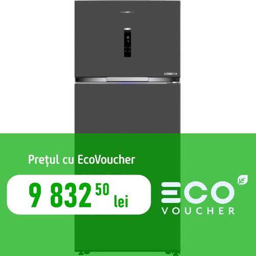 cumpără Frigider cu congelator sus Grundig GDPN67830FXRW în Chișinău 