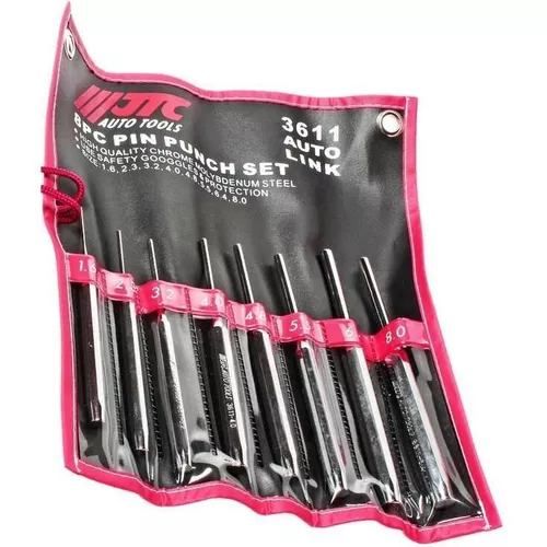 cumpără Set de unelte de mână JTC JTC-3611 Set perforatoare, 1,6 - 8 mm, 8 bucăți în Chișinău 