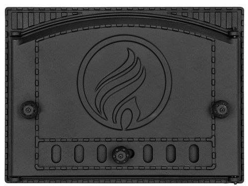 купить Аксессуар для камина ArtFlame Usa fonta p/u soba K 212, 430x320mm, Negru в Кишинёве 