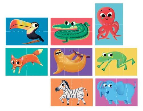 купить Головоломка Clementoni Puzzle Mari Animăluțe (50601) в Кишинёве 