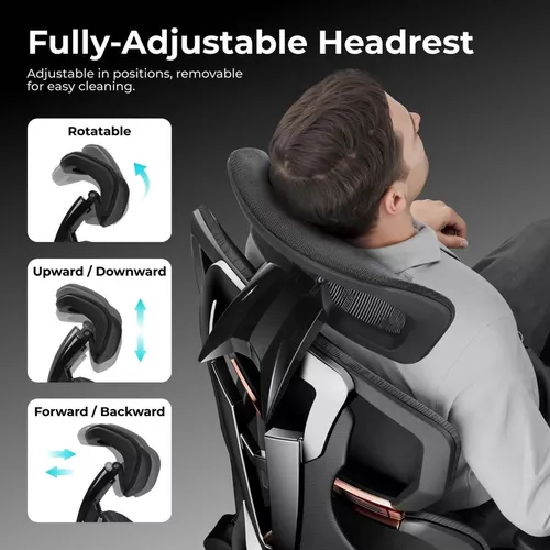 купить Офисное кресло Lumi LV-CH09-8, 4D Armrest, Breathable Mesh Back в Кишинёве 
