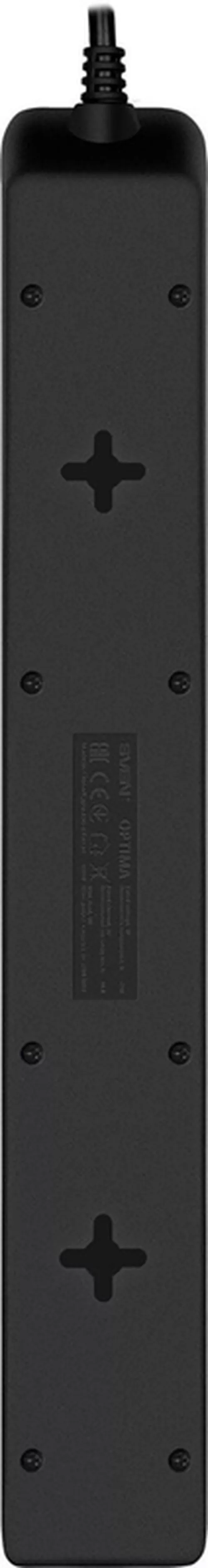 cumpără Filtru electric Sven Optima 6 Sockets 3m, Black în Chișinău 