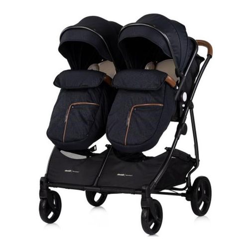 купить Детская коляска Chipolino Duo Smart KBDS02501BB blackberry в Кишинёве 
