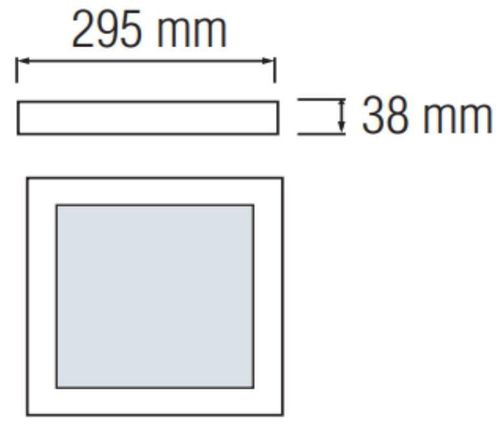 cumpără Corp de iluminat interior Horoz CATALINA/S-36W, aplicabil, alb (0LDO-016-082-1036-010) în Chișinău 