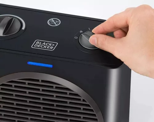 cumpără Încălzitor ceramică cu ventilator Black&Decker BXSH1500E (Black) în Chișinău 