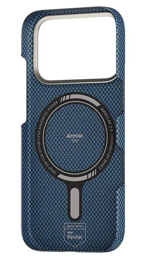 cumpără Husă pentru smartphone Benks ArmorTint Phone Case Built with Kevlar iP17 Pro (Blue) în Chișinău 