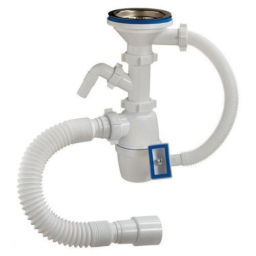 cumpără Sifon pentru chiuvetă bucătărie miscellaneous A0145 3 1/2"x40/50 cu preaplin în Chișinău 