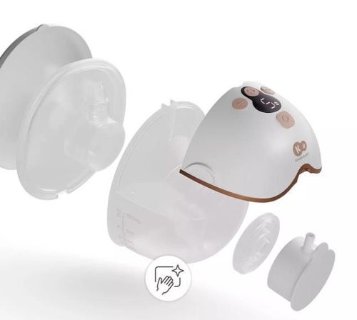 cumpără Pompă pentru sân KinderKraft KEMAFLDOGLD0000 Hands Free MamaFlow Double Gold în Chișinău 
