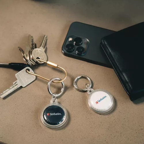 cumpără Breloc inteligent Verbatim VER_32134 My Finder Bluetooth Coin Tracker 2 Pack, Black & White în Chișinău 