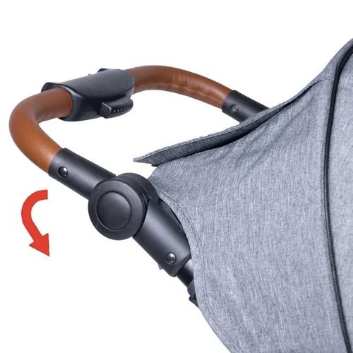 cumpără Сărucior pentru copii Coletto Carucior Nevia Dark Grey în Chișinău 