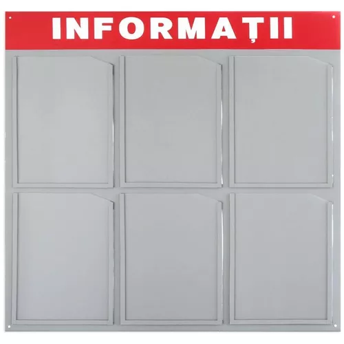 купить Офисная доска miscellaneous RX27575 Stand informativ Informatie A4, 6 buzunare в Кишинёве 