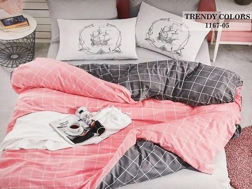 купить Домашний текстиль Promstore 44286.48 Lenjerie de pat 2pers NH Ranforce Trendy 1167-05 policoton в Кишинёве 