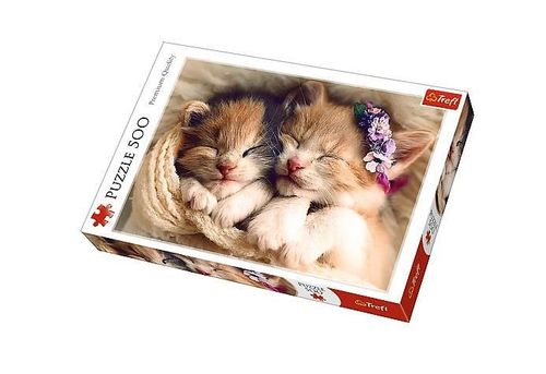 купить Пазл Trefl 37271 Puzzle 500. Motanasii dragalasi в Кишинёве 
