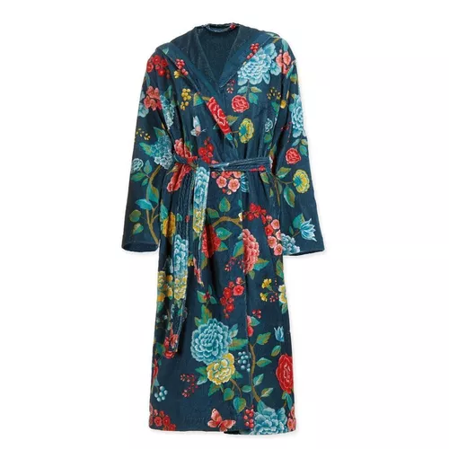 купить Домашний текстиль Pip Studio 205551 Good Evening Bathrobe Dark Blue L в Кишинёве 