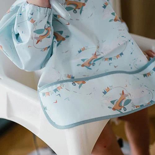 купить Слюнявчики BabyOno 1476/03 Pestelcuta cu maneca lunga PLANE в Кишинёве 