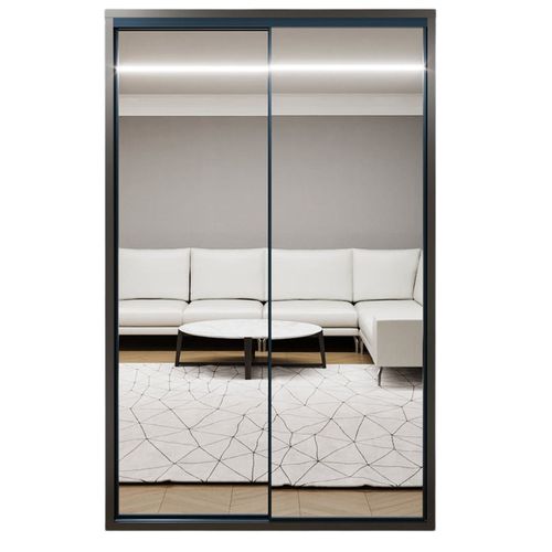 купить Шкаф Bayro Parma 1400x2250x600 антрацит, купе в Кишинёве 