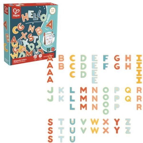 купить Игрушка Hape E2003 Set de figurine magnetice Litere в Кишинёве 