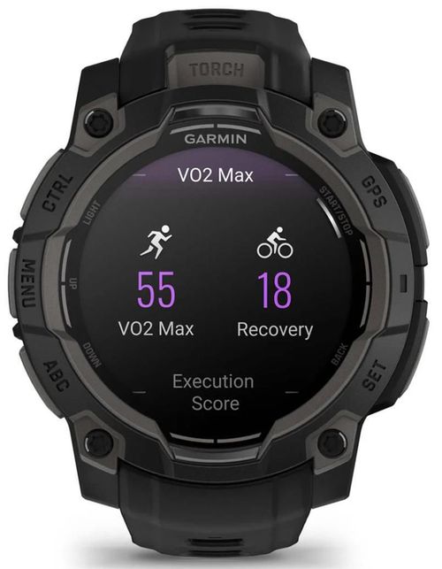 купить Смарт часы Garmin Instinct 3, 45 mm, Amoled, Black (010-02936-00) в Кишинёве 
