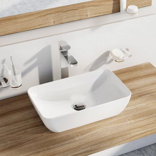 купить Раковина Ravak UNI 500 R Slim 500x310x125mm White XJX01150001 в Кишинёве 