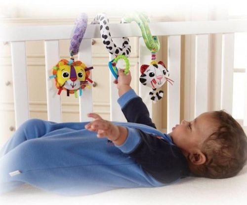 купить Игрушка-подвеска Tomy T27142 Jucărie educativă din pluș cu sunete Spirala cu activități в Кишинёве 