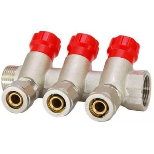 купить Комплект распределителей Hydro S Colector distribuţie cu ventil și Gerpex 3/4"x16 (0711668) в Кишинёве 