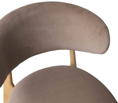 купить Стул Deco Roses Royal Velvet 4 + Natural Legs в Кишинёве 