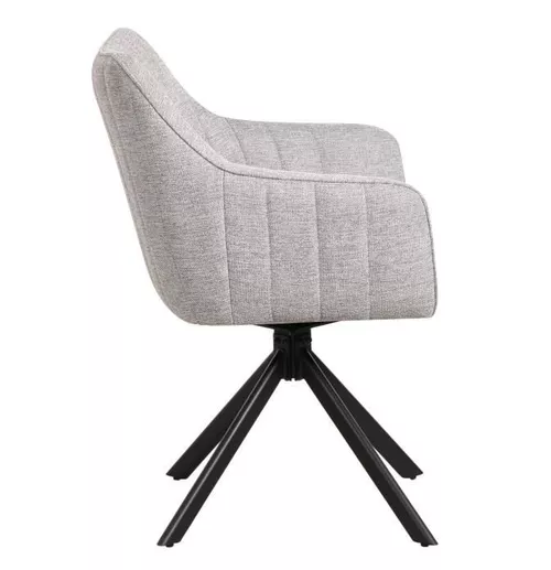 купить Стул Interdepo ASTON Light Grey,burlap в Кишинёве 