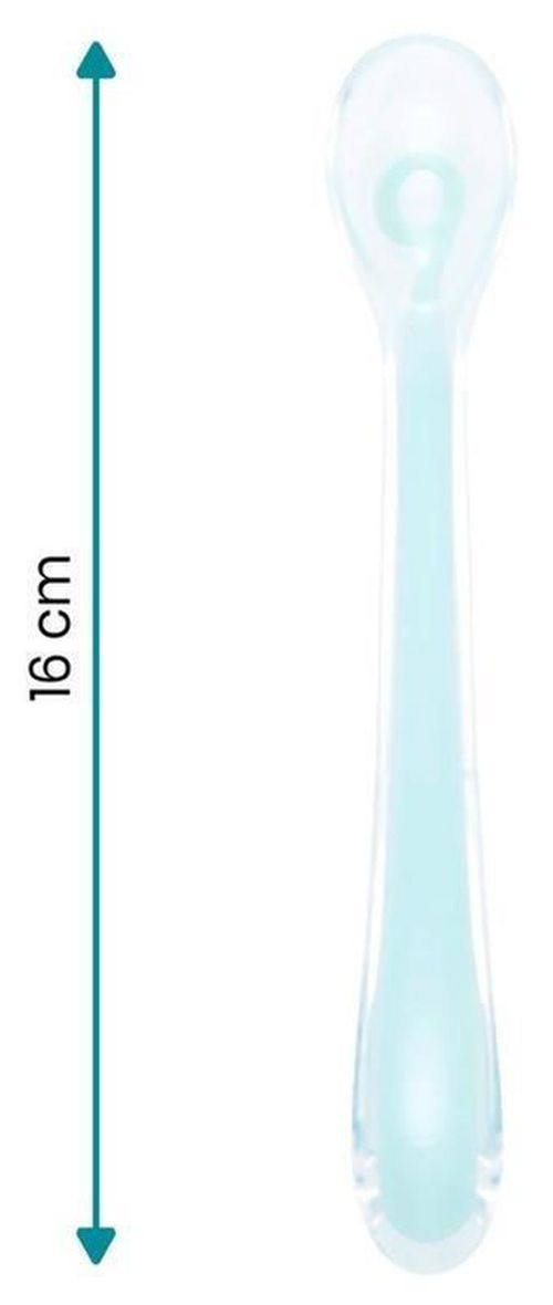 cumpără Seturi pentru hrănire bebelușilor Babymoov A102405 Lingurita de silicon Azur în Chișinău 