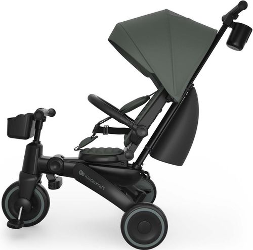 купить Велосипед-коляска KinderKraft KRJAZZ03GRE0000 Jazz 3 Green в Кишинёве 