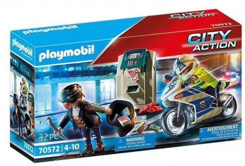 купить Игрушка Playmobil PM70572 Bank Robber Chase в Кишинёве 