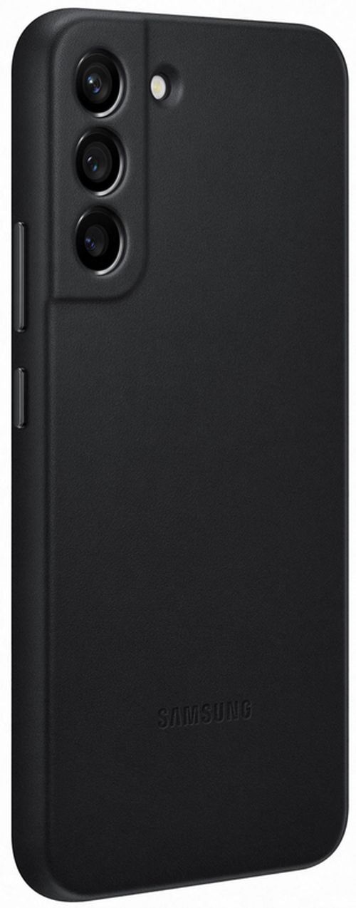 купить Чехол для смартфона Samsung EF-VS906 Leather Cover Black в Кишинёве 