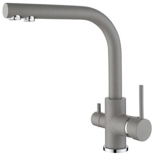 купить Смеситель кухонный Helika-AquaSanita 2663L-221 AKVADUO LONG Light grey в Кишинёве 