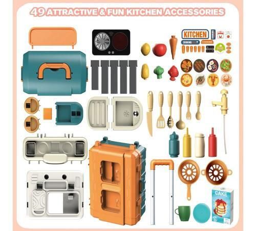 купить Игрушечная кухня и посуда Optmarket 200844389 set bucatarie в Кишинёве 