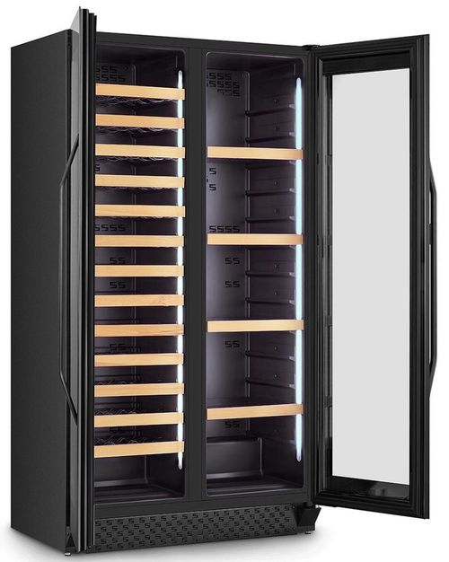 cumpără Frigider pentru vin Caso WineChef Duo 122 black în Chișinău 