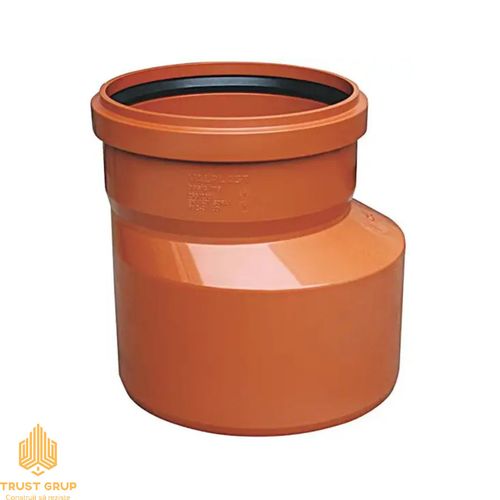 Редукция диаметр 160х110 мм Interplast (оранжевый) 