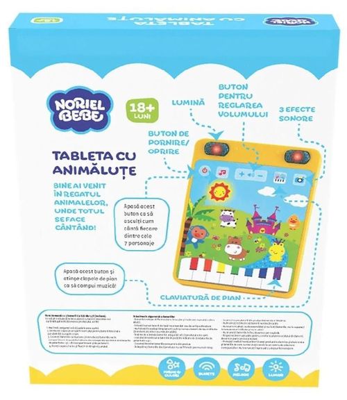 cumpără Jucărie Noriel INT4203 Bebe Tableta cu Animalute în Chișinău 