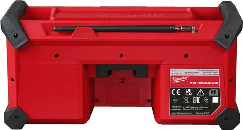 cumpără Aparat de radio Milwaukee 4933492344 RADDAB+G2-0 p/u santier cu Bluetooth DAB+ M18 în Chișinău 