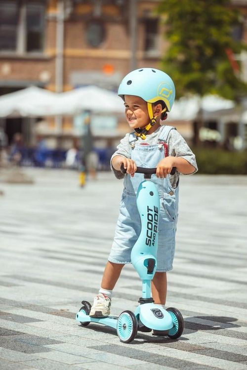 купить Самокат Scoot&Ride 96352 Highway 2in1 Kick 1 Blueberry, 1-5 ani в Кишинёве 