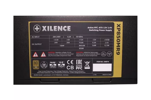 купить Блок питания для ПК Xilence XP850MR9, 850W, Performance X Series в Кишинёве 