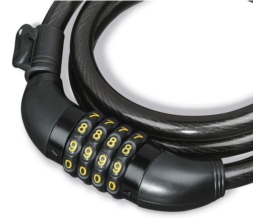 купить Аксессуар для велосипеда Hama 178135 Bicycle Spiral Lock 120cm в Кишинёве 