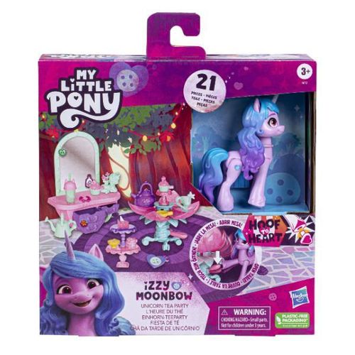 купить Игрушка miscellaneous F6112 My Little Pony: Petrecerea cu ceai a unicornului Izzy Moonbow, 20 de accesorii в Кишинёве 