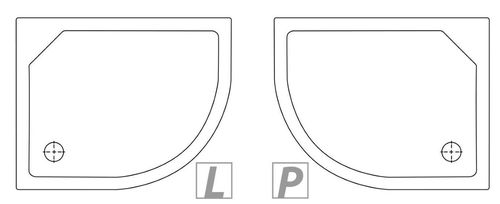 купить Панель для ванны New Trendy O-0133 New Maxima 120*85*13,5 cm в Кишинёве 