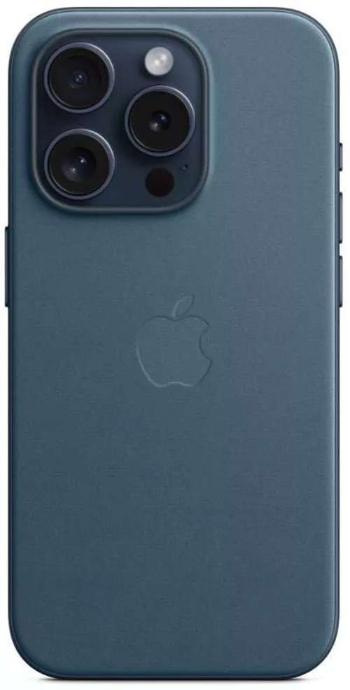 cumpără Husă pentru smartphone Apple iPhone 15 Pro FineWoven MagSafe Pacific Blue MT4Q3 în Chișinău 