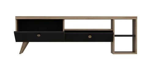 cumpără Comodă TV Trendy Parion, Negru 150x47x35cm în Chișinău 