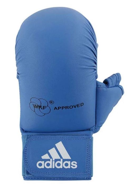 купить Товар для бокса Adidas 28353 WKF Karate Mitt Bigger XS Blue в Кишинёве 