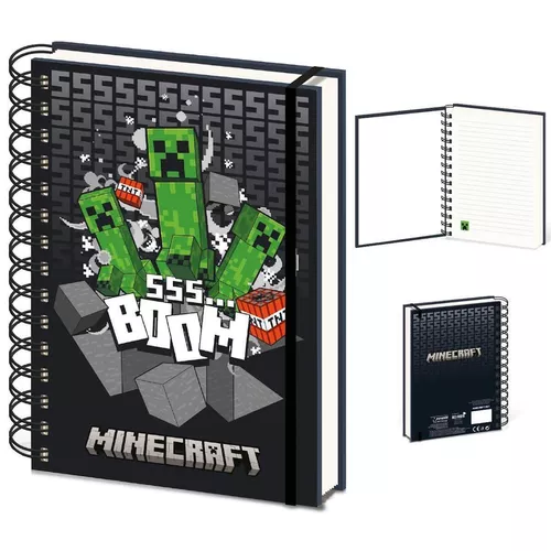 cumpără Carnet Pyramid International SR74694 Minecraft (Boom) A5 3d Lencitular Notebook în Chișinău 